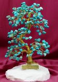 Drzewko szczcia z turkmenitu