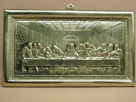 Obrazek mosi�ny - Ostatnia wieczerza